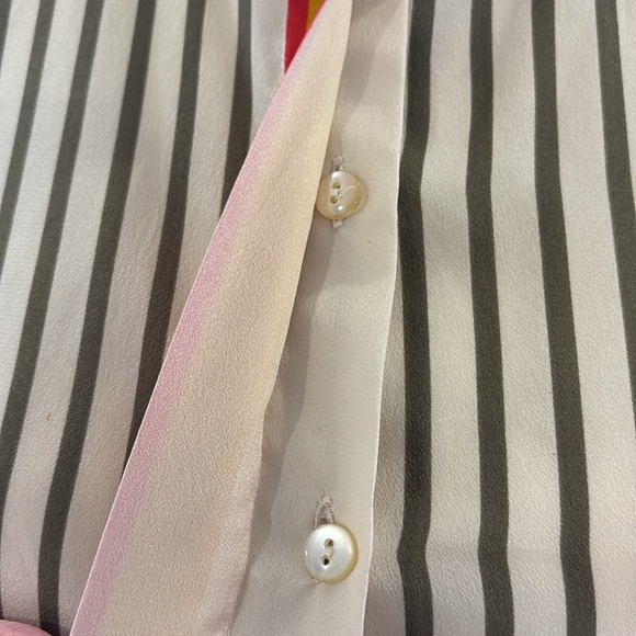 Serge Nancel Paris button down women’s blouse.  Size M - Picture 4 of 8